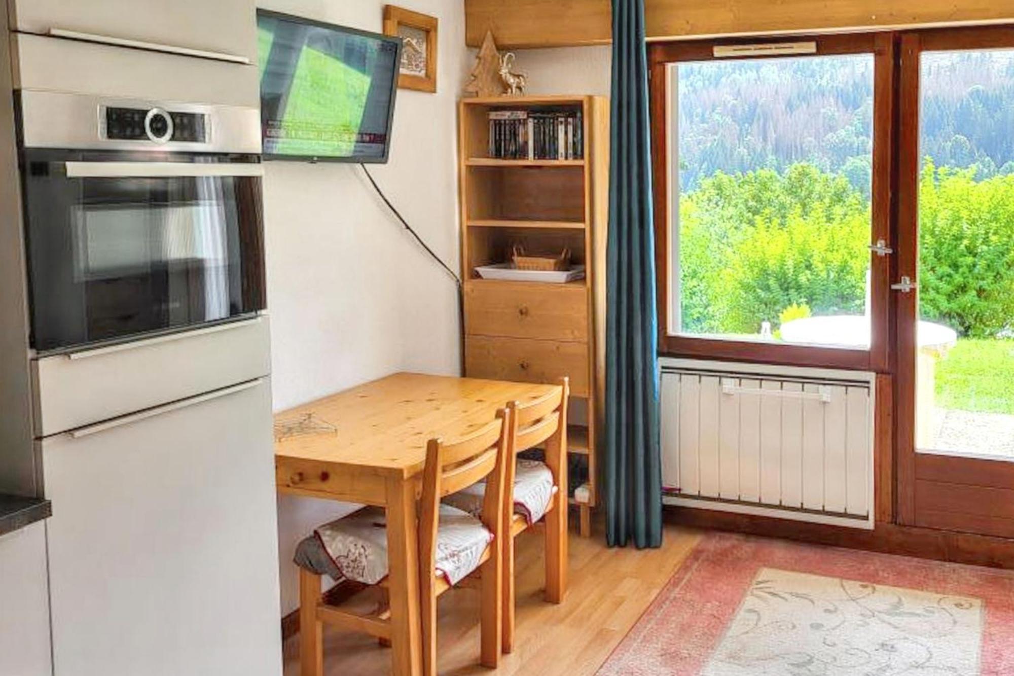 Studio Accueillant A Cordon Vue Mont Blanc 22 M² Parking Inclus 외부 사진